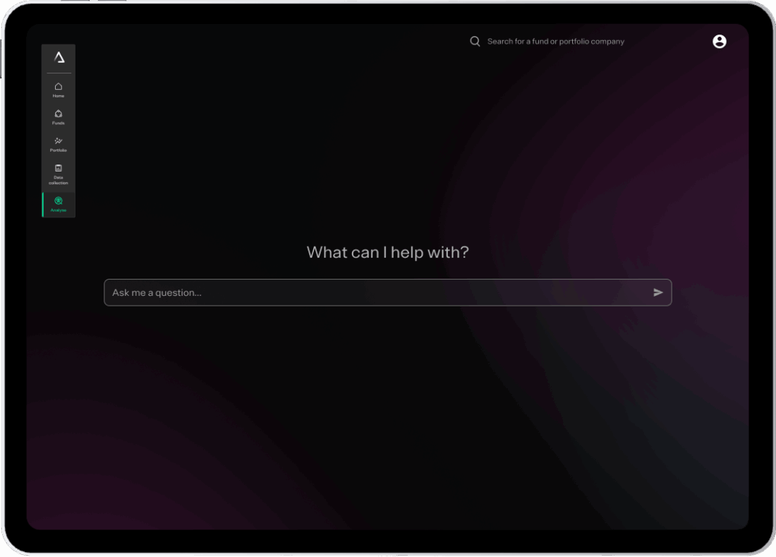 Visual of the Lantern platform on the analyse page.