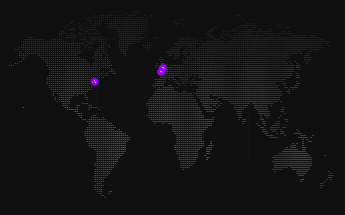 World map showing Lantern office locations